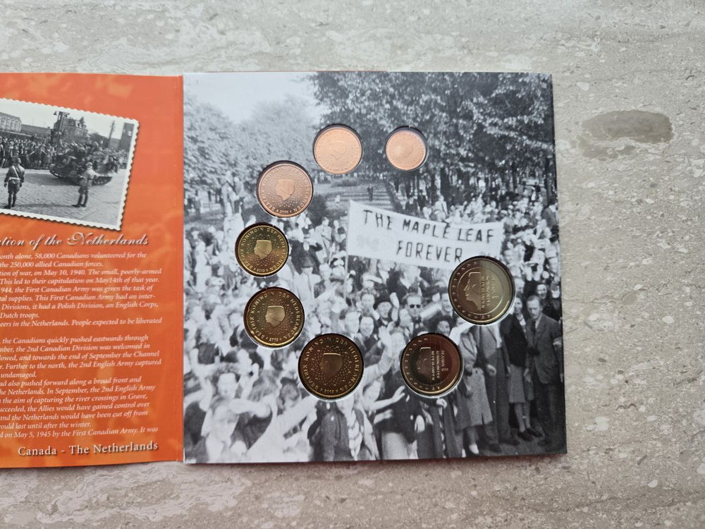 Netherlands 2013 BU Theme Set – 60 Years of Liberation: Netherlands-Canada