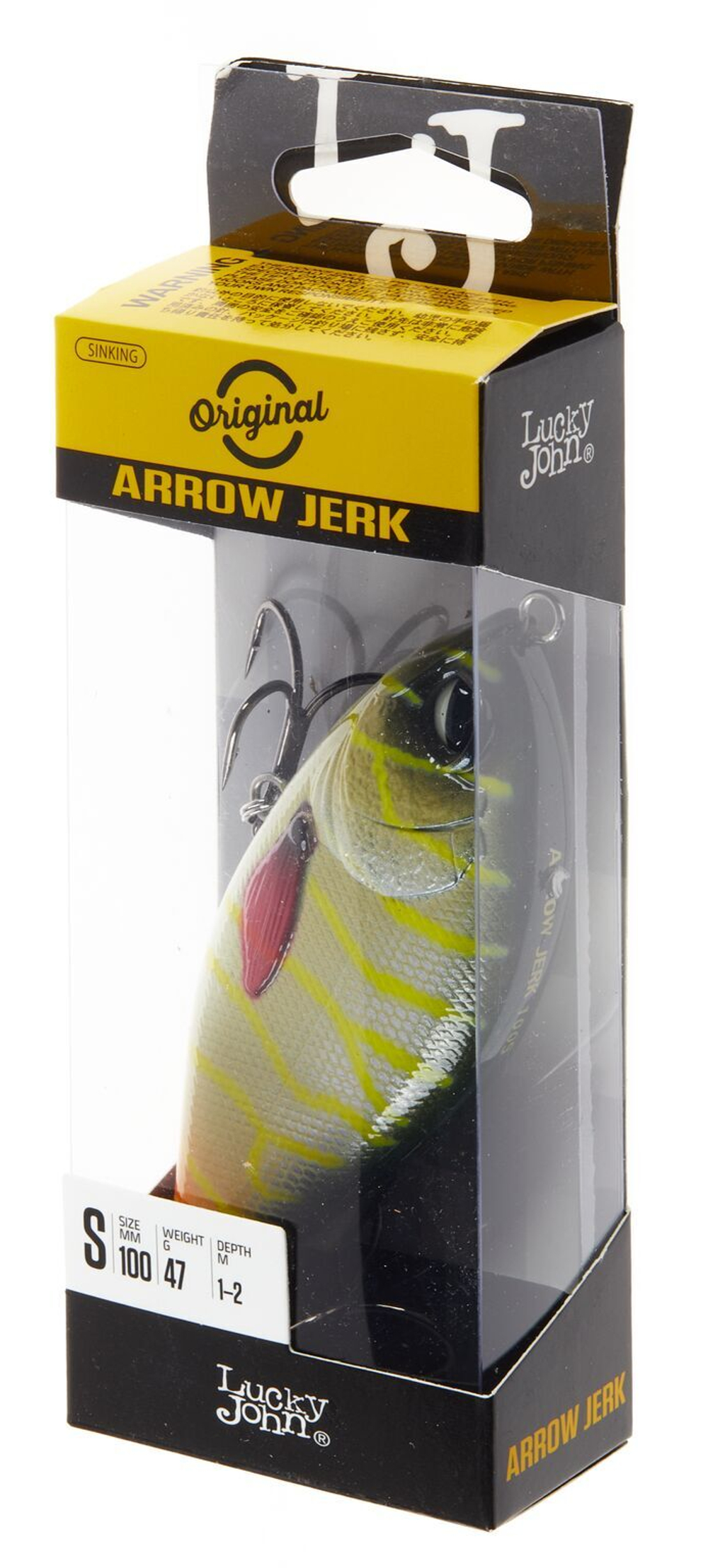 Воблер тонущий LJ ORIGINAL ARROW JERK 10 см, цвет 031