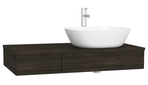 Тумба с раковиной VitrA Origin 90 см R 65677, темный вяз