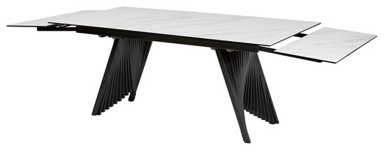 Стол IVAR 200 MARBLES KL-99 Белый мрамор, итальянская керамика