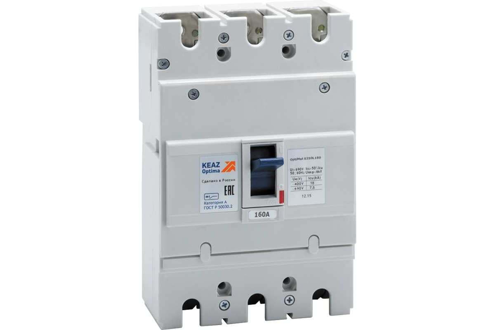 Выключатель автоматический OptiMat E250N250-УХЛ3 КЭАЗ