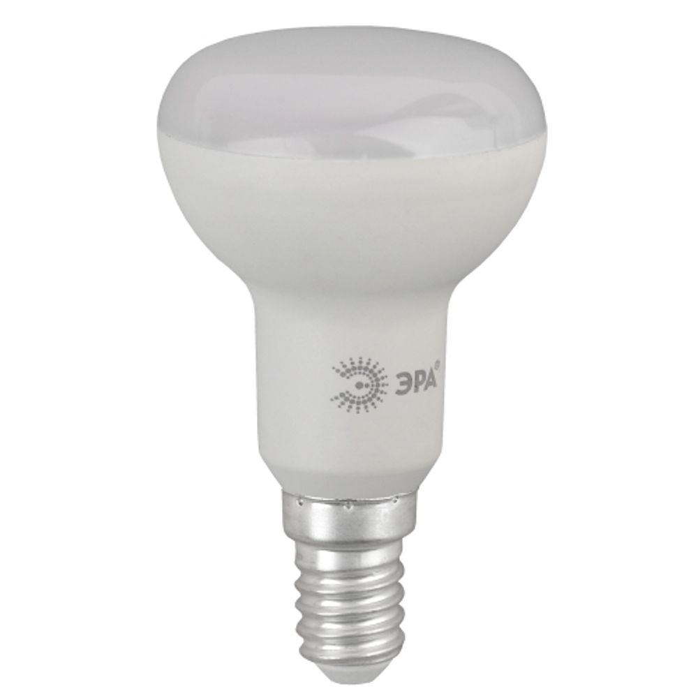 Лампа светодиодная ЭРА RED LINE LED R50-6W-827-E14 R 6Вт рефлектор теплый белый свет E14 | Лампы cветодиодные Рефлектор (R )