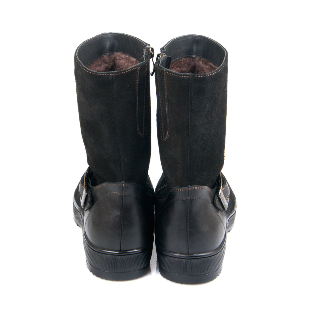 626459 полусапожки женские черные