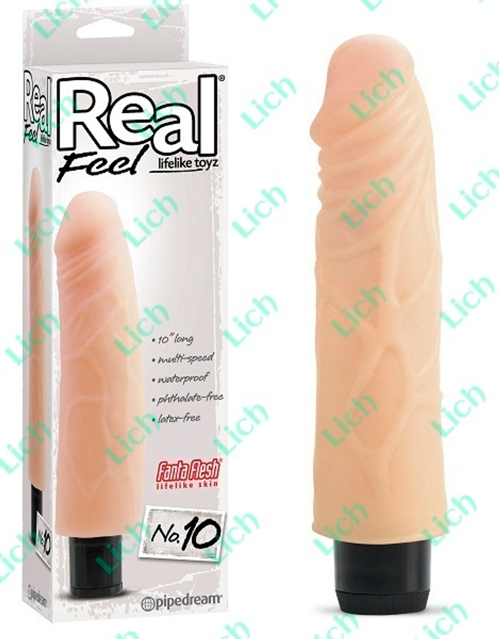 Реалистичный вибромассажер №10