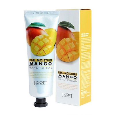 Крем для рук увлажняющий с экстрактом манго Jigott Real Moisture 100 мл