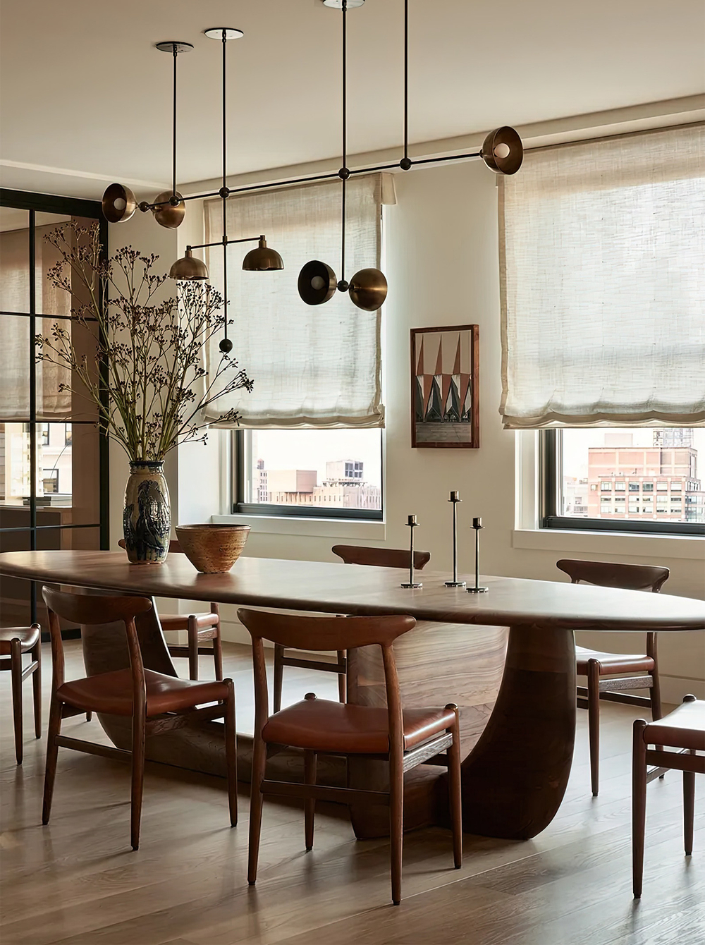 Pendant design lamp Trapeze 6 by Apparatus