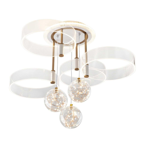 Потолочный светодиодный светильник LED4U L1040-750 WT