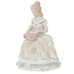 GAEM Фигурка декоративная "Девушка", L18 W13,5 H22 см