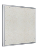 Люк ревизионный D Ceramo Optimum 500х500 скрыт.монтаж петля алюминий EVECS