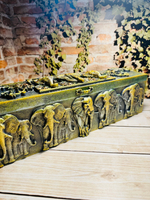 Шкатулка для часов и браслетов "Слоны" 5секций