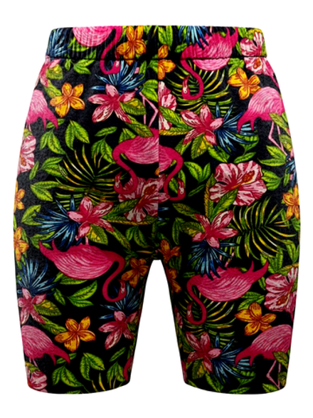 1226 Велосипедки детские фламинго на т.синем (64-122/128)