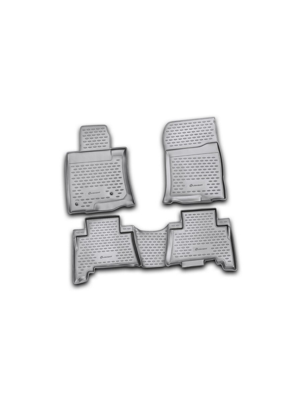 Коврики в салон для TOYOTA Land Cruiser Prado, 5 мест, 12 NLC.48.28.210K