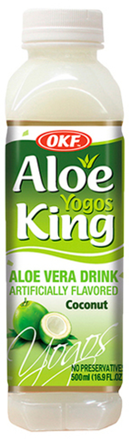 Сокосодержащий напиток OKF Aloe YOGOS King Coconut "Кокос" 0.5 - пэт