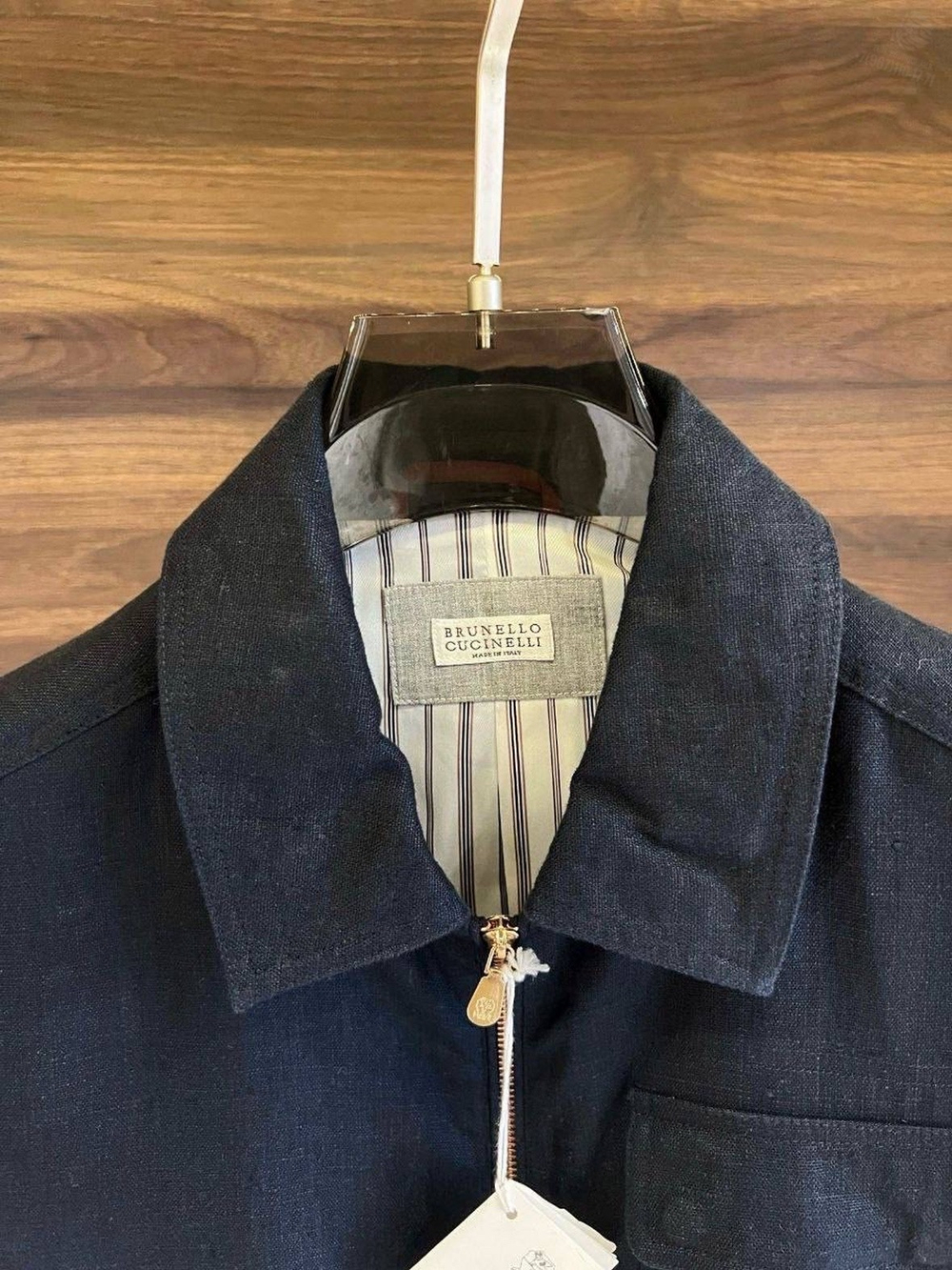 Льняная куртка Brunello Cucinelli