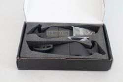 Mirror blade style, RAZOR, Aluminium. For Honda CBR. Hole 6mm 38-50mm