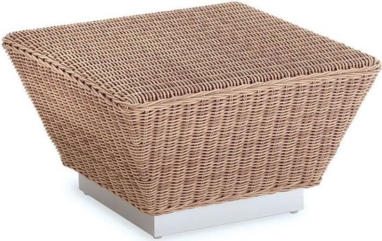 Стол плетеный журнальный Zoe