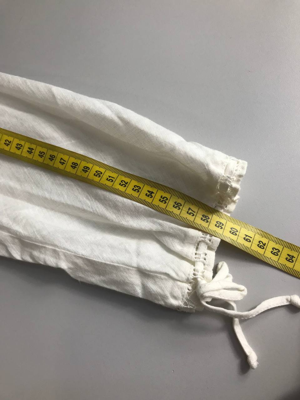 Блузка Акцент льняная, визуально 46 размер