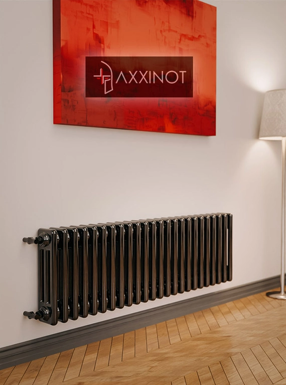 Axxinot Sentir 3037 - трехтрубный трубчатый радиатор высотой 370 мм, боковое подключение