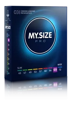 Презервативы My.Size 3 шт. размер 69 мм.