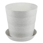 Кашпо "Классик" с поддоном 4,4 л (цвет мраморный)