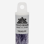 Японский бисер TOHO Treasure (№19), прозрачный