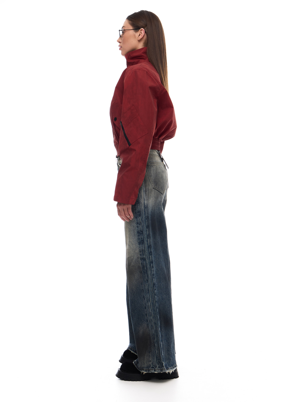 Джинсы прямые