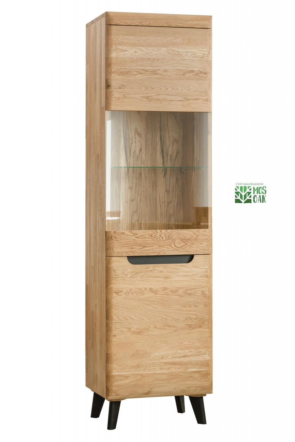 Витрина Альтена из массива дуба