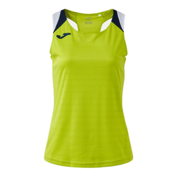 Топ теннисный Joma Terra Tank - lime/dark navy