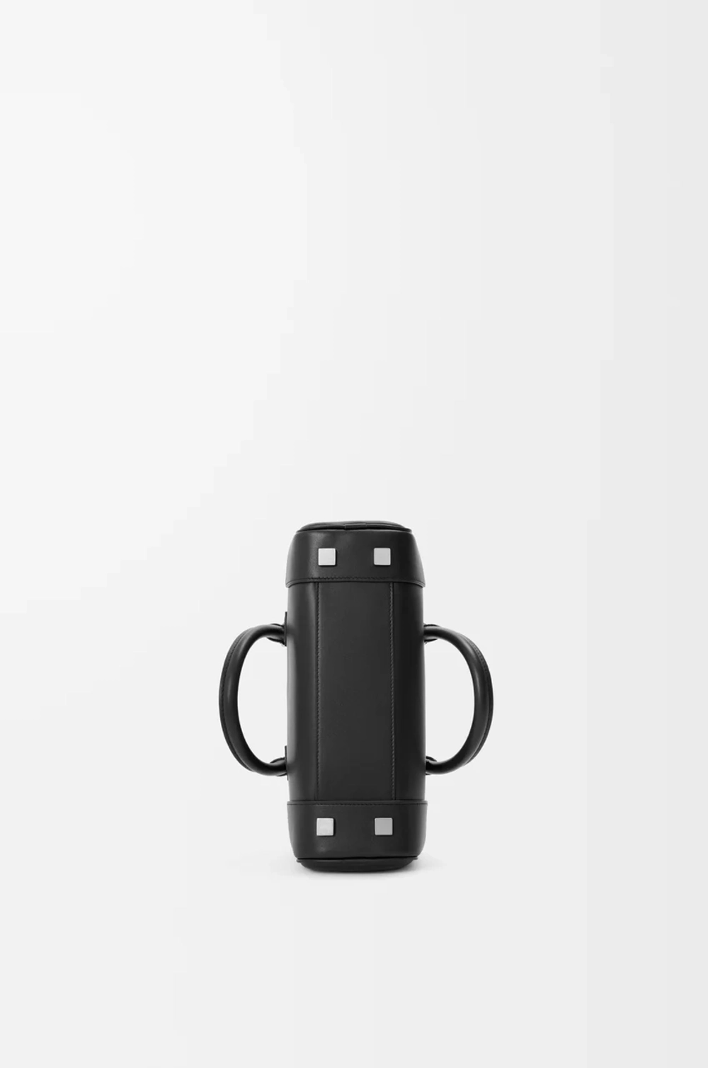 Loewe Укороченная сумка Amazona 23 из блестящей телячьей кожи, черный