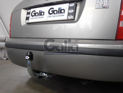 Фаркоп оцинкованный Galia S082A для Skoda Fabia седан/универсал 2000-2014(паспорт и сертификат в комплекте)(без электрики)