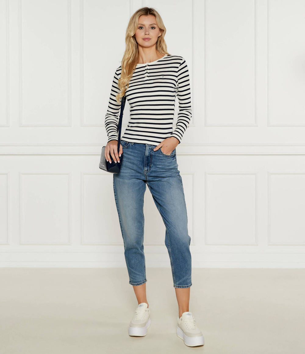 Блузка Tommy Jeans - черный(DW0DW19501)