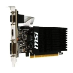 Видеокарта MSI GeForce GT 710, 2GB DDR3 64-bit 1xVGA 1xDVI 1xHDMI GT 710 2GD3H LP