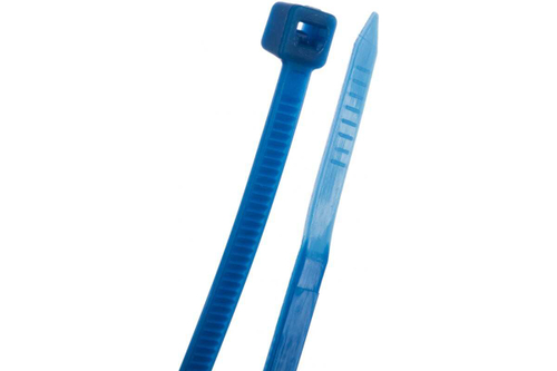 ХОМУТЫ СИБРТЕХ ПЛАСТИКОВЫЕ СИНИЕ 300Х3,6ММ 100ШТ 45529