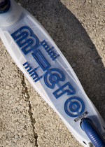 Самокат Mini Micro Deluxe Flux LED синий