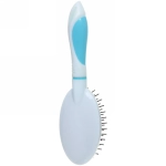 Расческа массажная «Kamila Beauty», овальная большая, цвет белый, 24см