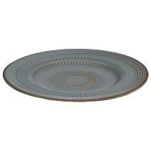 Набор из 2-х фарфоровых тарелок LJ_NC_PL26, 26 см, серый