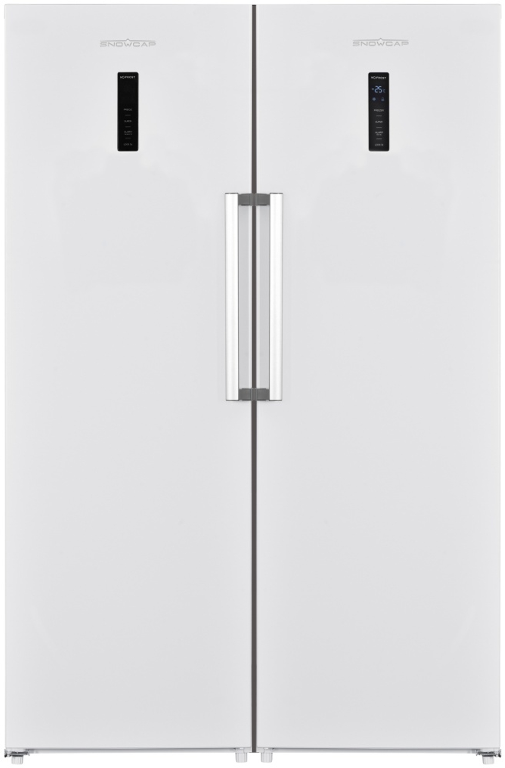 Холодильник SNOWCAP SBS COMBO NF 695 W белый