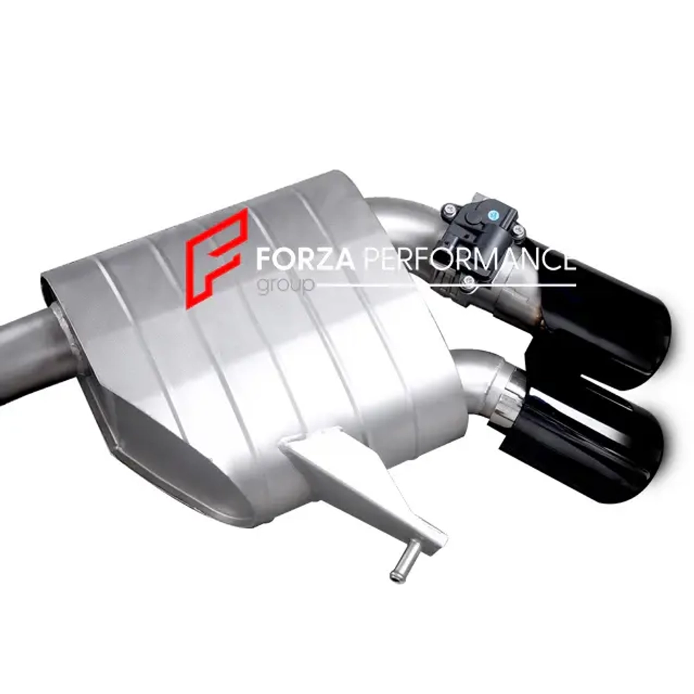 Спортивная выхлопная система с заслонками для Porsche Macan 95B 2.0T Порше Макан