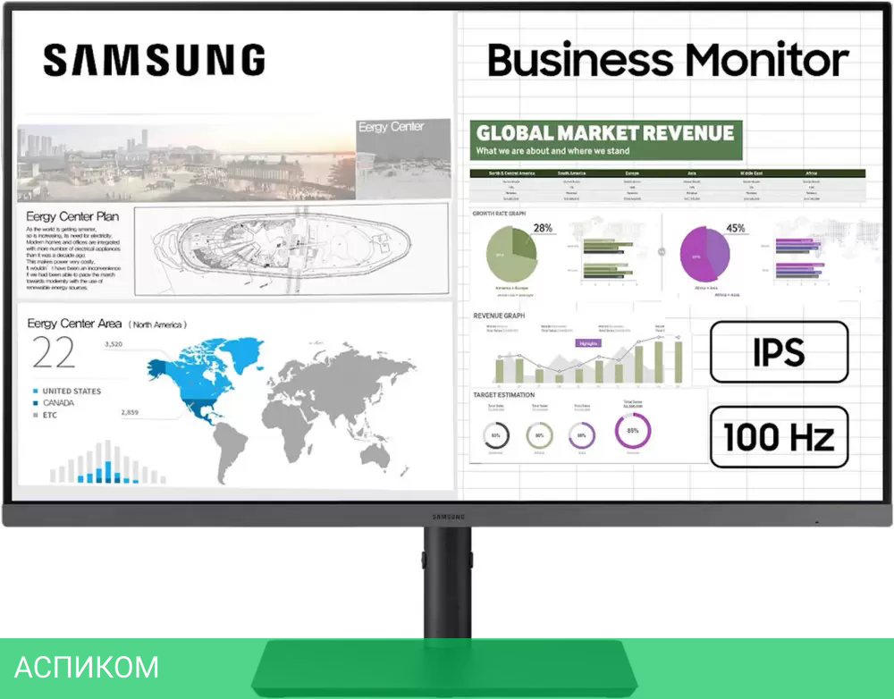 Монитор Samsung C430 LS24C430GAUXEN