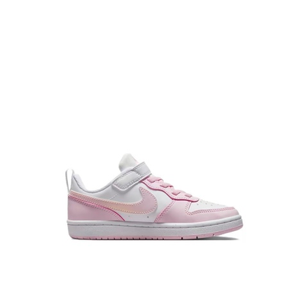 Nike Court Borough Low Recraft (PS) "White Pink"