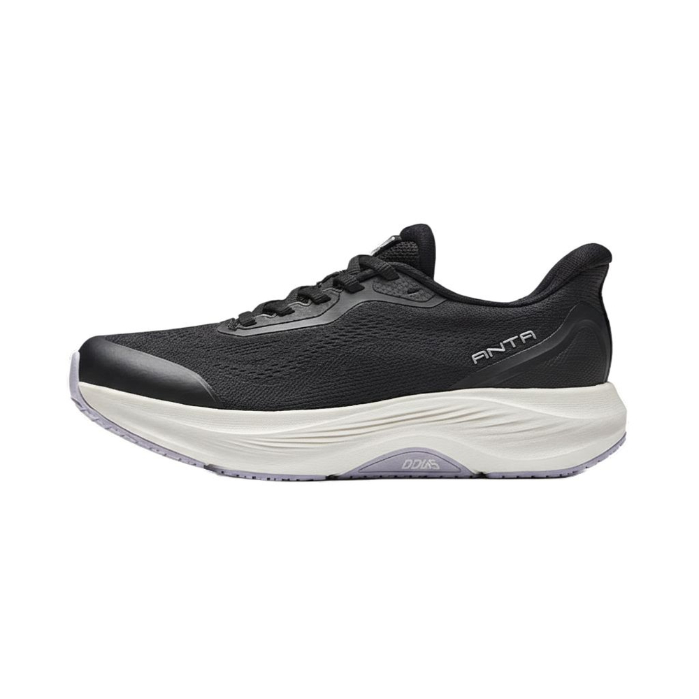Anta Divine Journey 15 Fabric Cushioning Low top Training Shoes Women"s Black