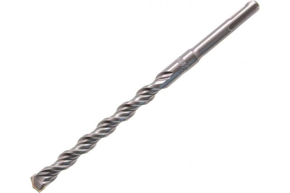 Бур по бетону, двойная спираль, Cobalt W-tip, 14x210 мм, SDS PLUS, серый