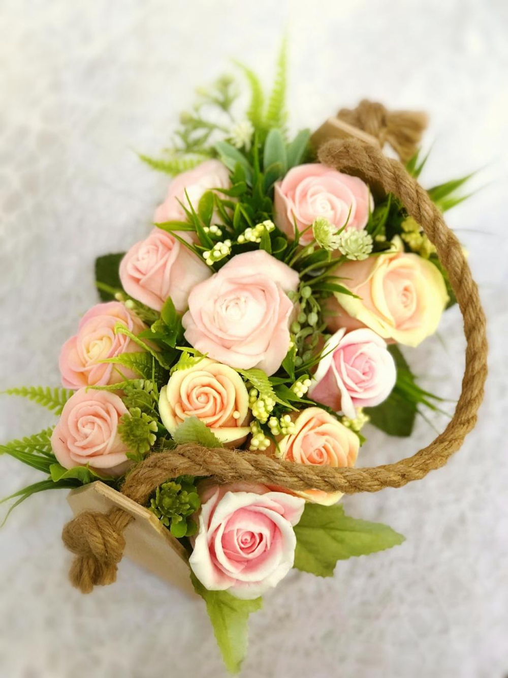 «Нежный» букет-композиция
