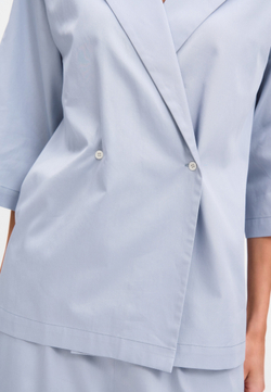 Рубашка с широким поясом из хлопка