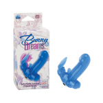 Голубой вибростмулятор в виде кролика Bunny Dreams (Цвет: голубой)