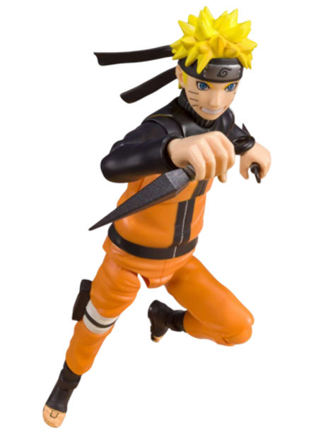 Фигурка Tamashii S.H. Figuarts Naruto Shippuden Naruto Uzumaki (Best Selection) (New Package Ver.)