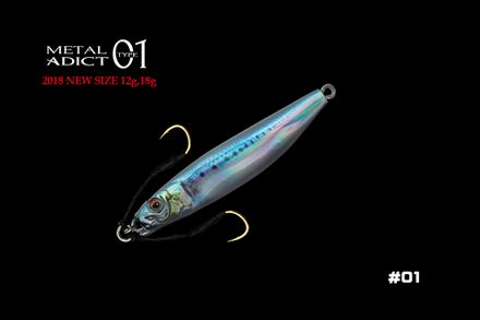 Пилькер LITTLE JACK Metal Adict Type-01 18g #01