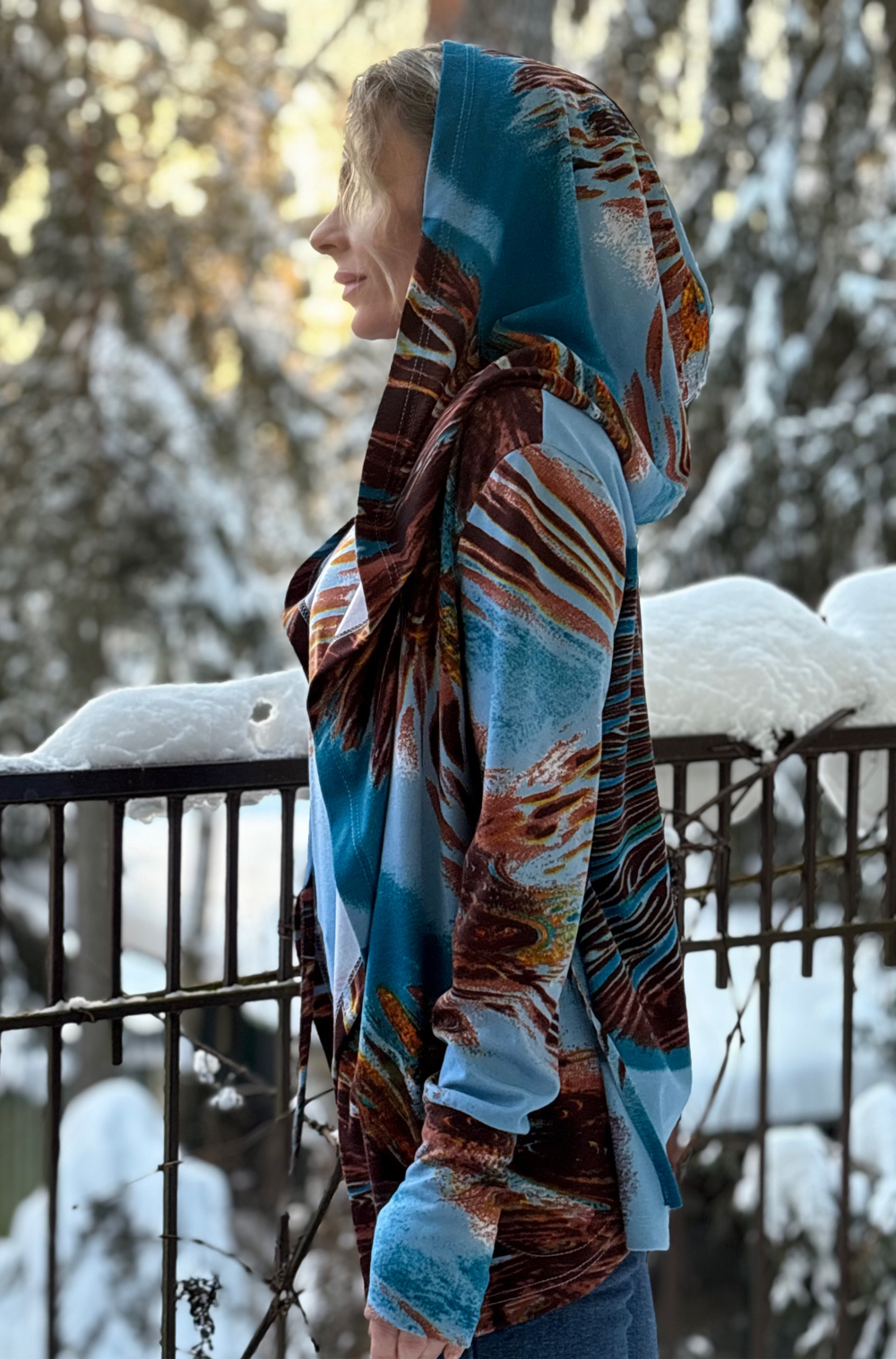 Мантия + Майка /лазурь