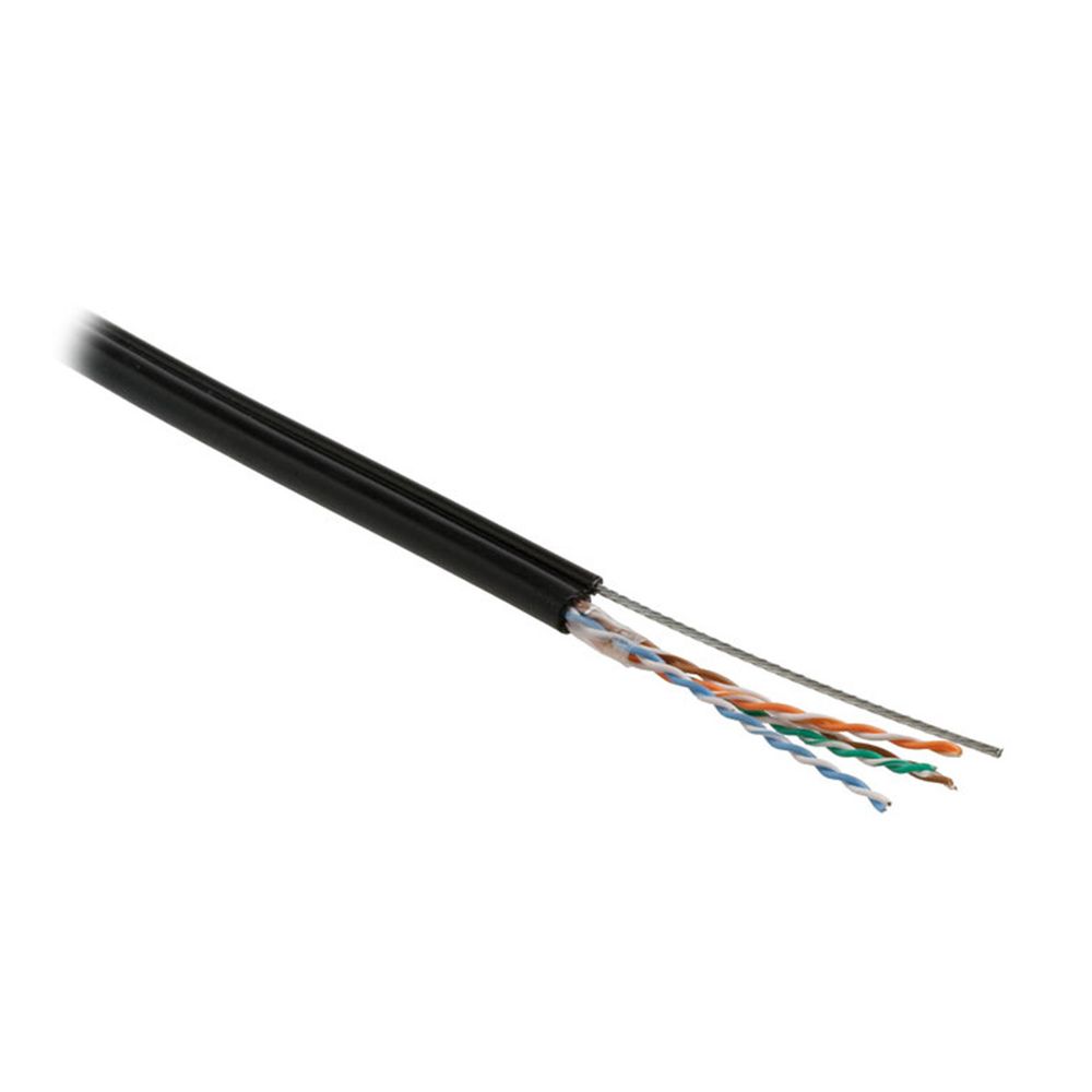 UUTP4-C5E-S24-SW-OUT-PE-BK-500 U/UTP кат.5е, 4 пары, 0,51 PE кабель витая пара Hyperline