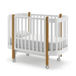 Детская кроватка с продольным маятником Гандылян Молли Белый Бук